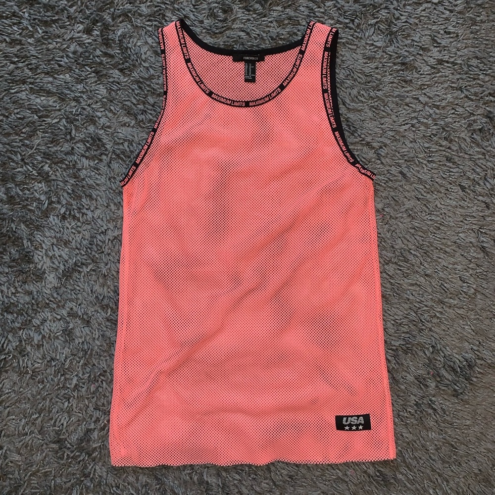 Neon tank top